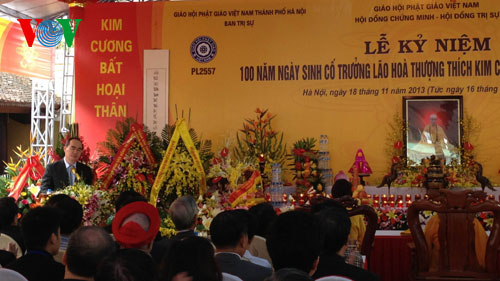 Kỷ Niệm 100 Năm Ngày Sinh Cố Đại Lão Hòa Thượng Thích Kim Cương Tử