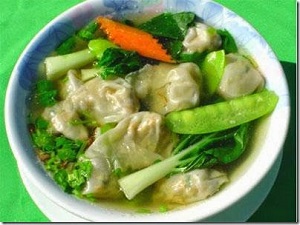 Mì Hoành Thánh Chay Cho Ngày Đầu Tháng Chạp