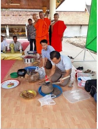 Khai Quật Tượng Cổ Phật 2000 Năm Tuổi Ở Lào