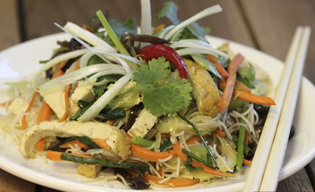 Bún Gạo Xào Chay
