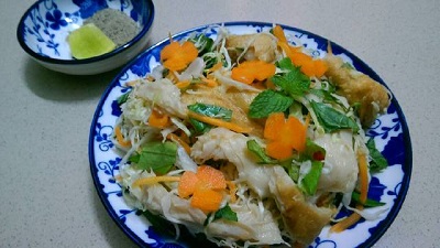Gỏi Mì Căn Chay Cho Ngày Rằm Tháng Chạp
